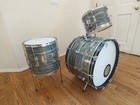 Vintage Ludwig Drum Kit Outfit  Blue Oyster   Keystone 1965 - Outstanding 