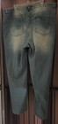 Custom Upcycled  Bottle Cap Embellished Straight Leg Jeans Size 20