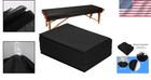 Portable Disposable Massage Bed Covers - 20 Pcs  Black 31 x70   Ideal For Spas