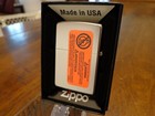 Zippo Flame Orange Design Zippo Lighter Mint In Box