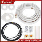 Findmall 1 4-3 8 Dia  16  25  50ft Install Kit For Mini Split Heat Pump Systems