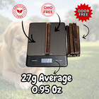 Premium 6  Thick Bully Sticks -long Lasting Dog Chews - 100  Beef - Odor Free
