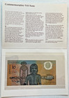 1988 Australia First Polymer Commemorative  10 Note Folder Prefix Aa First Run 