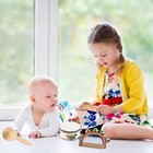 13 Pack Musical Instrument  Wooden Percussion Toy Set  Baby Montessori Toys F   
