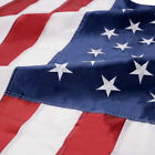 3x5 Ft Us American Flag Heavy Duty Embroidered Stars Sewn Stripes Grommets Nylon