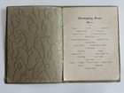 1924 Thanksgiving Dinner Menu Schofield Barracks Hawaii 8th 11th Field Artillery