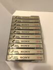 10 Sony Hf60 Blank Cassette Tapes Type I 60 Minutes Hi-fi Recording
