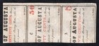 1800   s  1 One Dollar Bank Of Augusta Georgia Obsolete Currency Note