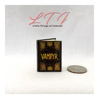 Vampyr Slayers Handbook 1 12 Scale Miniature Readable Illustrated Book