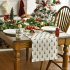 Artoid Mode Beige Xmas Tree Christmas 13 X 72  Table Runner  Beige-green 