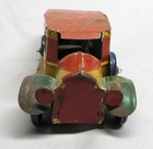 Rare Vintage Louis Marx Tin Wind-up Royal Bus Line Vintage Toy Bus W driver Gdc