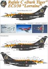 Uprise Decals Ur48222 - Decal Rafale C   dark Tiger  Ec3 30  lorraine  1 48