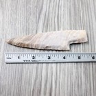 1 Stone Ornamental Knife Blade   865n