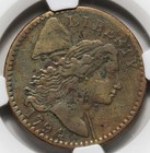 1794 Liberty Cap Large Cent - Head Of 94  s-58   Pcgs Vf-detail