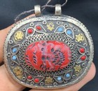 Antique Ancient Near Eastern Old Old Afghani Tradition Pendant Super Unique