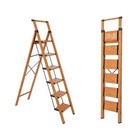 6-step Aluminum Folding Step Stool Ladder 330 Lbs  Load Capacity Type Ia Duty Ra