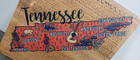 Mind Bending Wooden Puzzle State Of Tennessee Torched Products 100 Pcs New