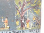 Antq Mus Grade Tin Mexican Religious Ex Voto Retablo Catholic Folk Art -caswell