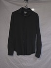 Van Heusen Traveler Slim Fit Stretch Black Dress Shirt   Men s M 15-15 1 2 34 35