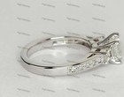 1 50 Ct Princess Cut Simulated Diamond Women s Engagement Ring White Gold Plated