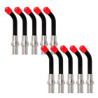 10pcs Dental Light Fiber Guide Rod Tip 8x15x10mm For Led Curing Lamp