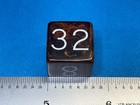       beautiful  Marbled Bakelite  Backgammon Doubling Cube  dice            b-7