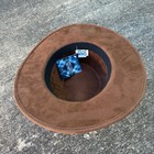 Vintage 1996 Dr  Who The 4th Doctor Hat Bbc Tom Baker Fedora Dead Stock