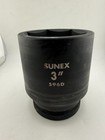 Sunex 1    Drive 3  Deep Impact Socket 6pt Sae 596d New