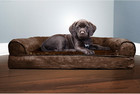Orthopedic Dog Bed For Medium small Dogs W  Removable Bolsters   Washable Cover 