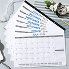 2026-2027 Desk Calendar - July 2026 - Dec 2027  18 Months Calendar Pad With B   