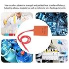 4pcs Heat Mat Silicone Heater Pad Warmer 12v 7 5w 120 To 150    50x50mm For Mix   