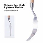 12 Piece Artist Palette Knife Set For Acrylic  Oil   Cake Decorating Wood Handle