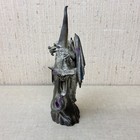 Vintage Ray Lamb Perth Pewter Wizard And Dragon Figurine Fa 67