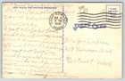Vintage C1940s You re In The Army Now-and How  Linen Postcard E6
