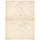 1917 Map Of Palestine Gaza Military Cartography - Second Gaza War                      