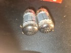 Lot Of 7 Vintage 6al11 Compactron Vacuum Tubes Rca Ge Sylvania Untested