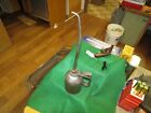 Vintage Eagle Pump Handy Oiler Silver Oil Can  Long Spout  18 