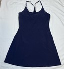 Outdoor Voices Tennis Dress Women s L Navy Athletic Stretch Performance