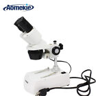 Aomekie 20x-40x-80x Student Dual Light Binocular Stereo Microscope Pcb Se306r-pz