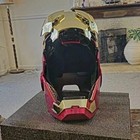 Iron Man Gold Mk5 Helmet Electronic Voice Activated Open close Mask Autoking New