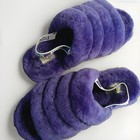 Ugg Women s Fluff Yeah Slide Violet Night  Slipper sandal - Purple Size 6 In Box