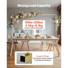2pcs Over The Table Rod Stand With Clamp Arch Frame Decor 28 -98  L Adjustable