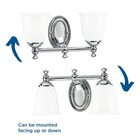 Progress Lighting P3028-15 Victorian Bath   Vanity  16-5 8-inch Width X 8-1 2   