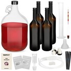Complete Wine Making Kit - 1 Gallon Home Brewing Starter Set With Fermentation J