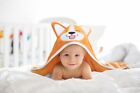 Baby Hooded Dog Towel   Organic Bamboo   Free Washcloth   All Ages   New