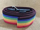 Travel Luggage Suitcase Strap Rainbow Color Belt Baggage Backpack Bag 