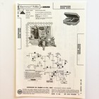 1966 Masterwork Record Player M1903 Wire Schematic Service Manual Vtg Original