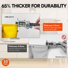10-pairs Reusable Household Gloves  Rubber Dishwashing Gloves