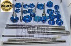 Small Gas Engine Heads Valve Seat Cutter Kit Carbide Tipped 34 Pcs All In One