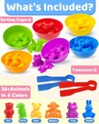 Counting Animals Montessori Toys For 3 4 5 Years Old Boys Girls  Preschool Le   